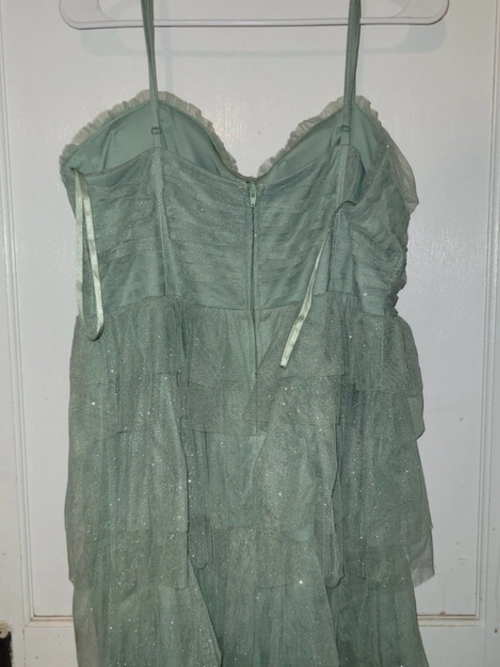 Women's city vibe Sage Green Lace Slip Dress size 17